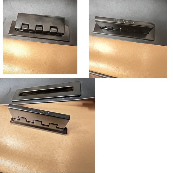 ZAC Posen Two-Tone Black and Tan Women's Bag - Picture 7 of 9